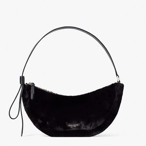 Kate Spade Smile Faux-Fur Small Shoulder Bag